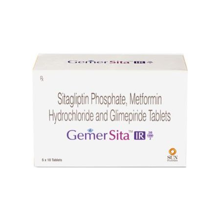 GEMER SITA IR 50/1000/2 Tablet 10's
