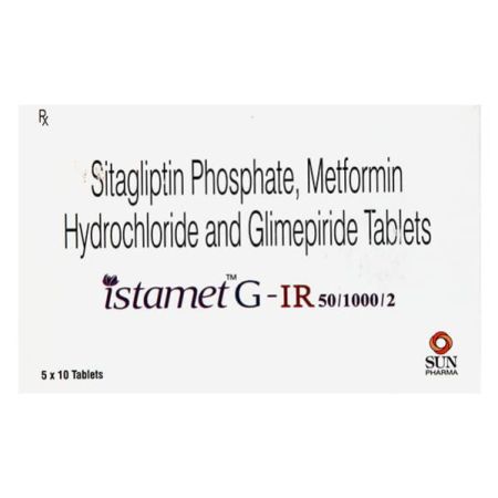 ISTAMET G IR 50/1000/2 Tablet 10's