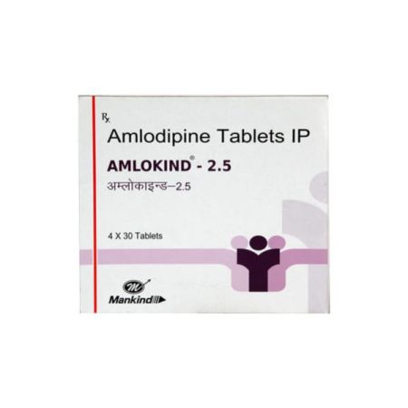 Amlokind 2.5mg Tablet 30'S