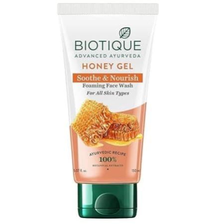 Biotique Honey Gel Soothe & Nourish Foaming Face wash - 100ml