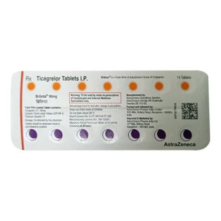 Brilinta 90 Tablet 14's