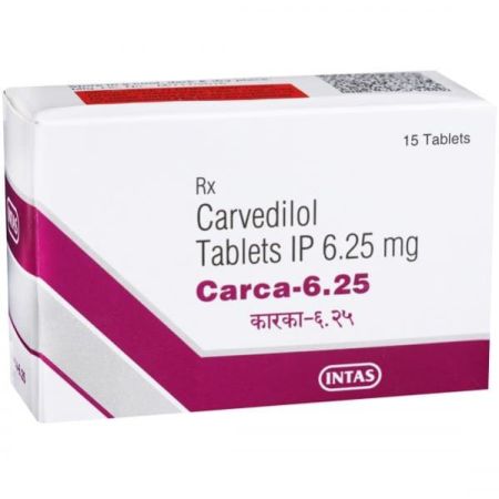 Carca 6.25mg Tablet 15'S