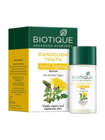 BIOTIQUE Dandelion Youth Anti-Ageing Serum - 40 ml