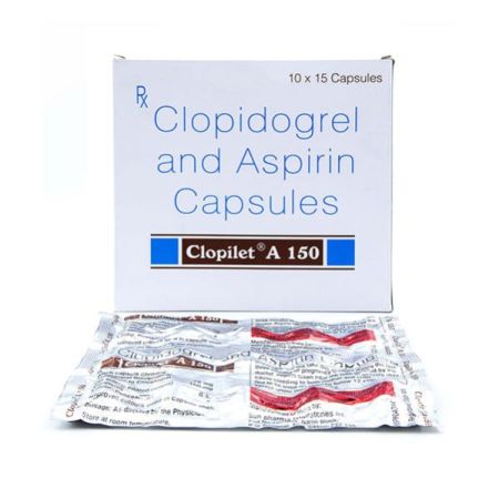 CLOPILET A 150 Capsule 15's