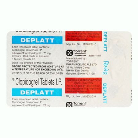 Deplatt 75mg Tablet 15'S