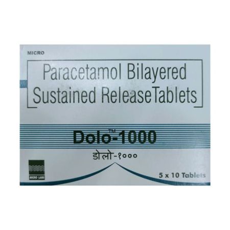 Dolo 1000 Tablet 10'S