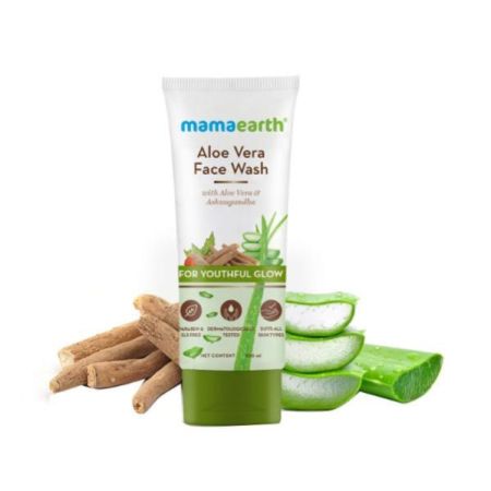 Mamaearth Aloe Vera Face Wash 100 ml