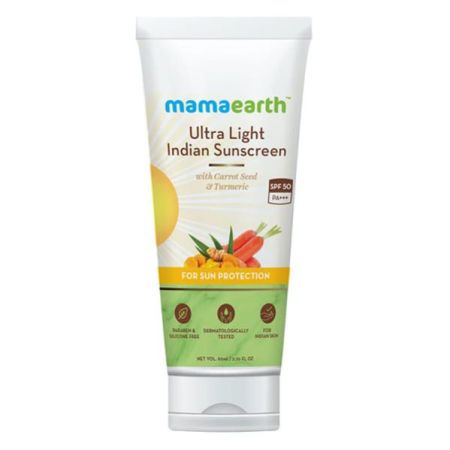 Mamaearth Ultra Light Indian Sunscreen Spf50 Pa + + + 80 g
