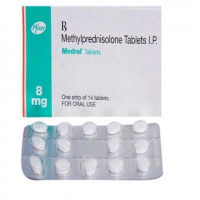 Medrol 8mg Tablet 14'S