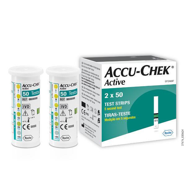 Accu-Chek Active Test Strip 100's