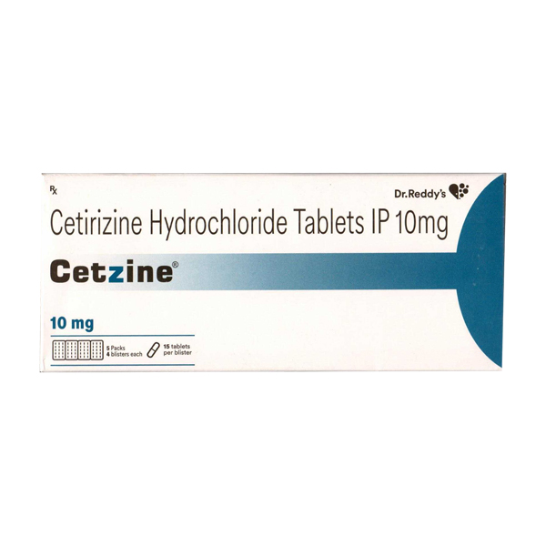 CETZINE 10mg Tablet 15's