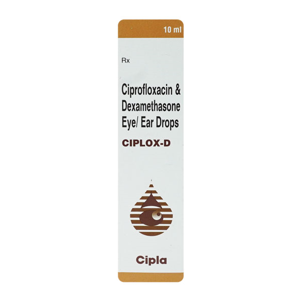 Ciplox D Eye/Ear Drops 10ml