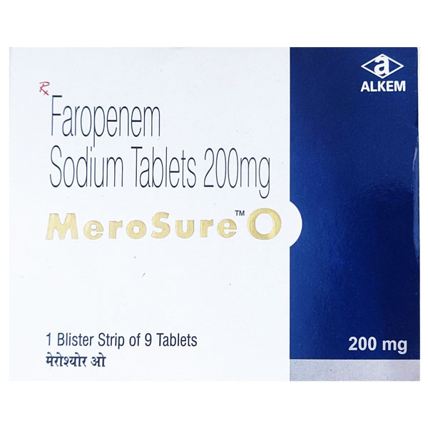 MEROSURE O 200mg Tablet 9's