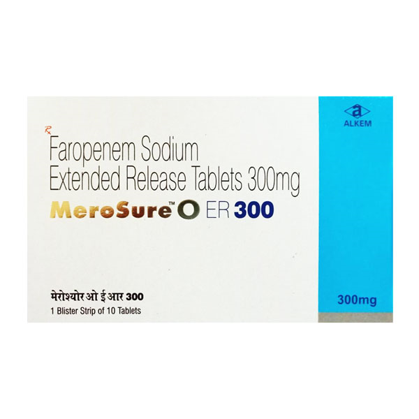 MEROSURE O ER 300 Tablet 10's