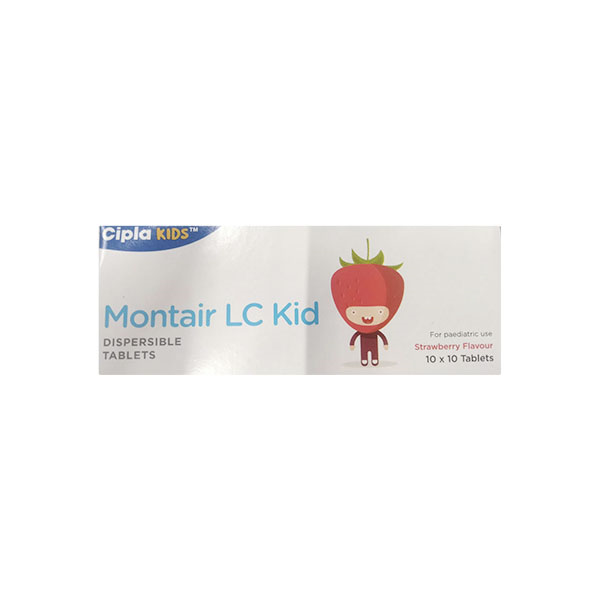 Montair LC Kid Dispersible Tablet 10'S