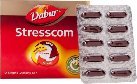 Dabur Stresscom Capsules 10's