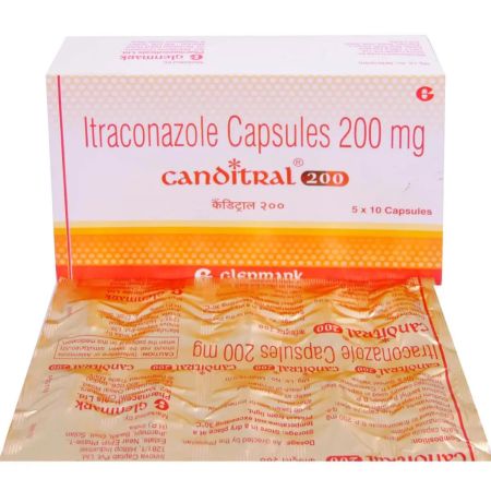 Canditral 200mg Capsule 10'S