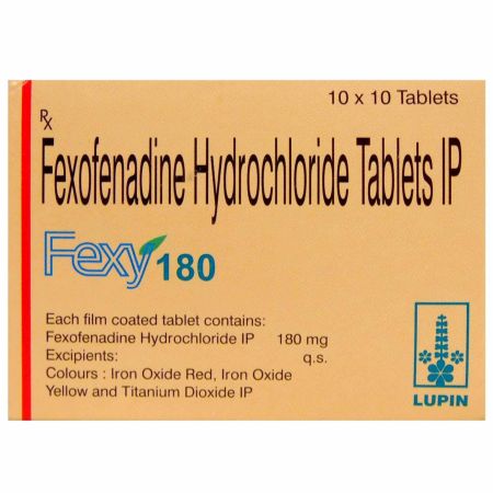 Fexy 180mg Tablet 10'S