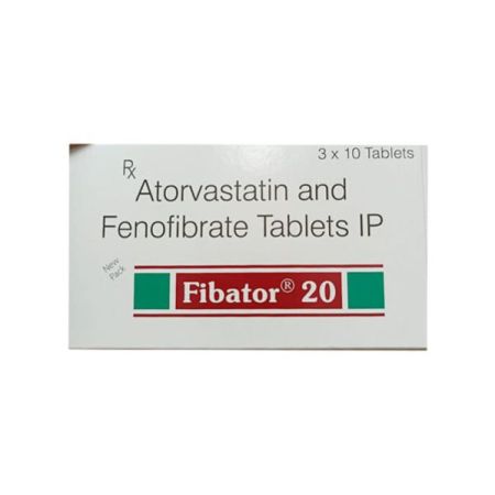 Fibator 20mg Tablet 10'S