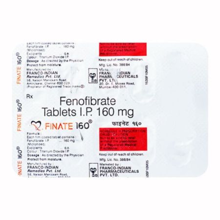 Finate 160mg Tablet 10'S