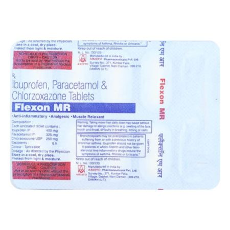 Flexon MR Tablet 10'S