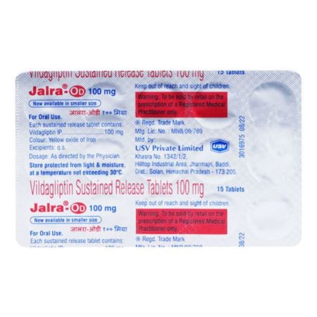 JALRA OD 100mg Tablet 15's