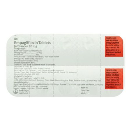 Jardiance 10mg Tablet 10'S