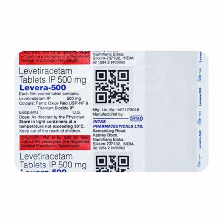 Levera 500mg Tablet 15'S