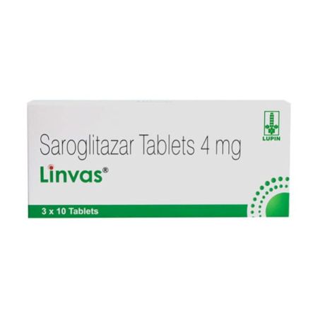 LINVAS 4mg Tablet 10's