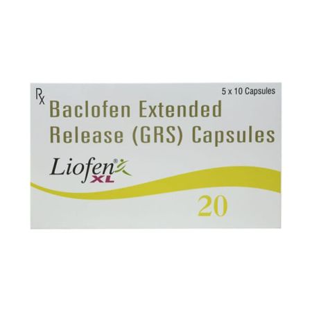 Liofen XL 20mg Capsule 10'S