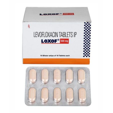 Loxof 500mg Tablet 10'S