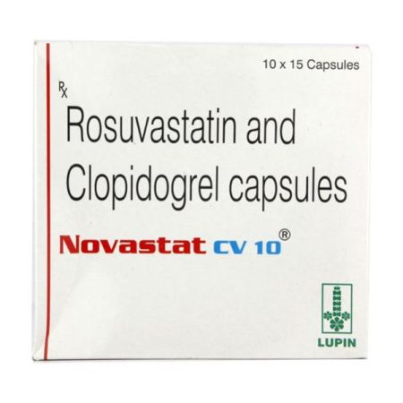 Novastat CV 10 Capsule 15'S