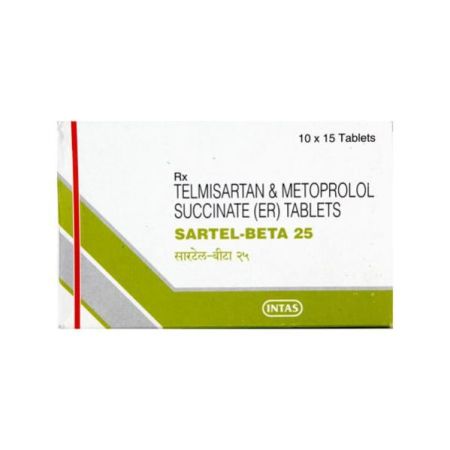 Sartel Beta 25 Tablet 15'S