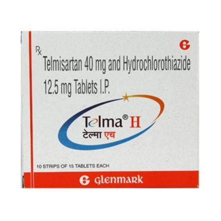 Telma H 40mg Tablet 15'S