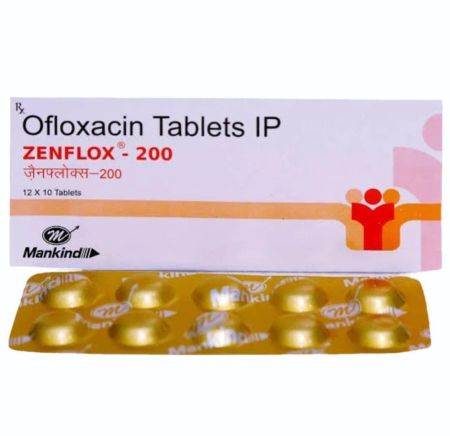 Zenflox 200mg Tablet 10'S