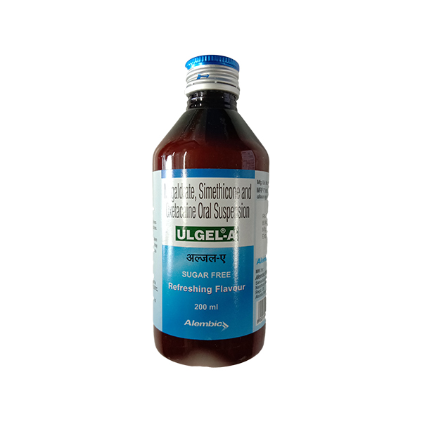 Ulgel A Sugar Free Refreshing Flavour Oral Suspension 200ml